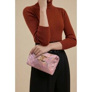 Juicy Couture Pink Makeup Bag. 9 x 7